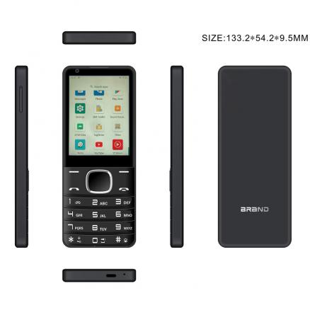 oem 4g android button phone
