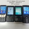 oem 4g android button phone